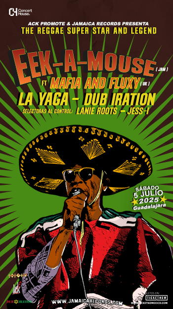 Eek-A-Mouse en Guadalajara