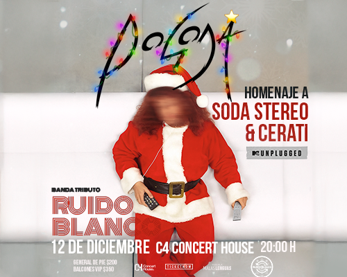 POSODA STEREO | TRIBUTO A SODA & CERATI UNPLUGGED