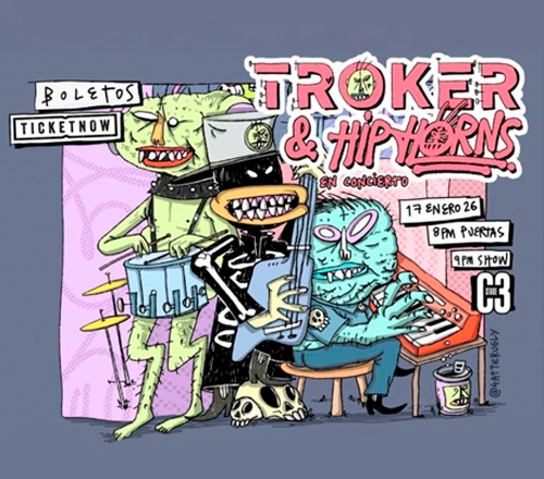 Troker (Mx) & Hiphorns (Es)