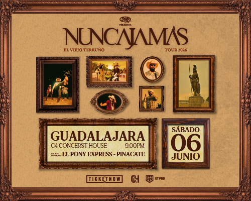 NUNCA JAMÁS TOUR 2026