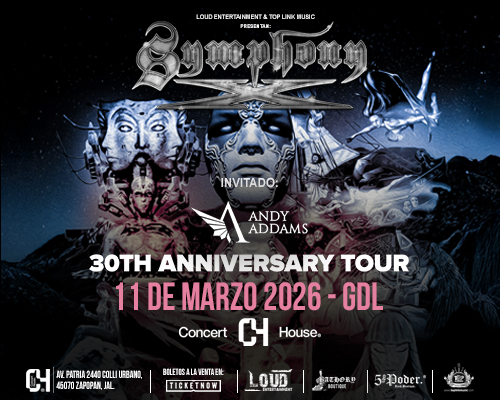 SYMPHONY X en Guadalajara